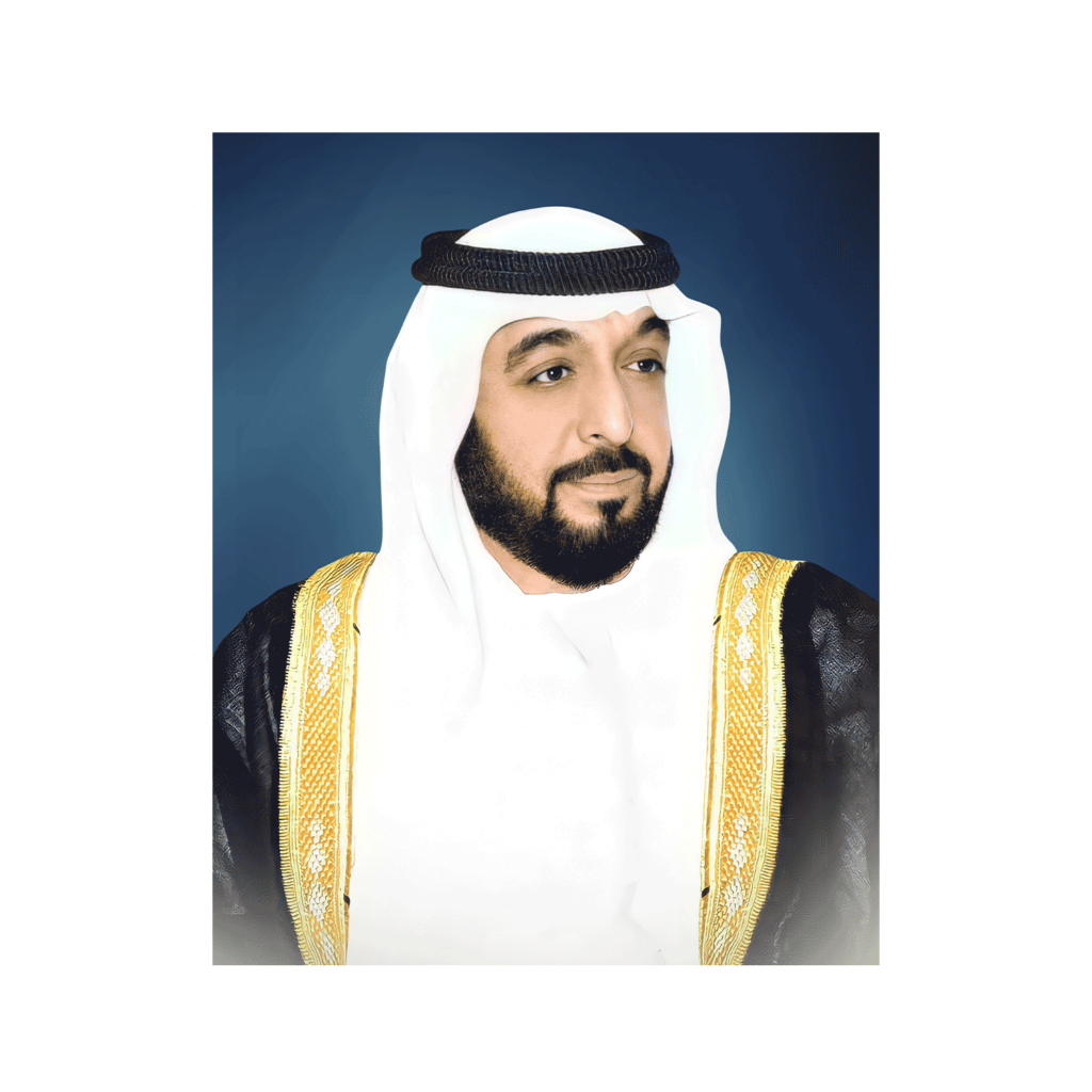 Official Portrait of His Highness Sheikh Khalifa Bin Zayed Al Nahyan