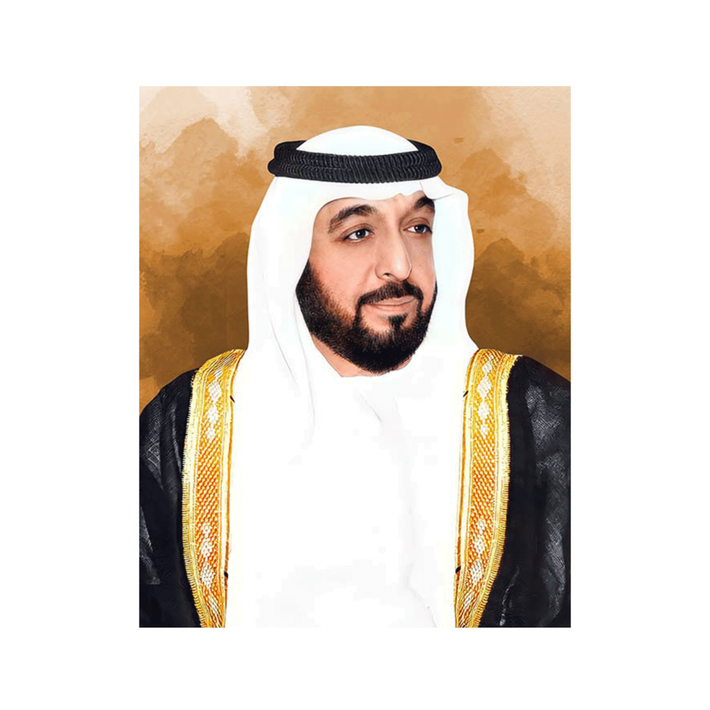 Official Portrait of His Highness Sheikh Khalifa bin Zayed al Nahyan