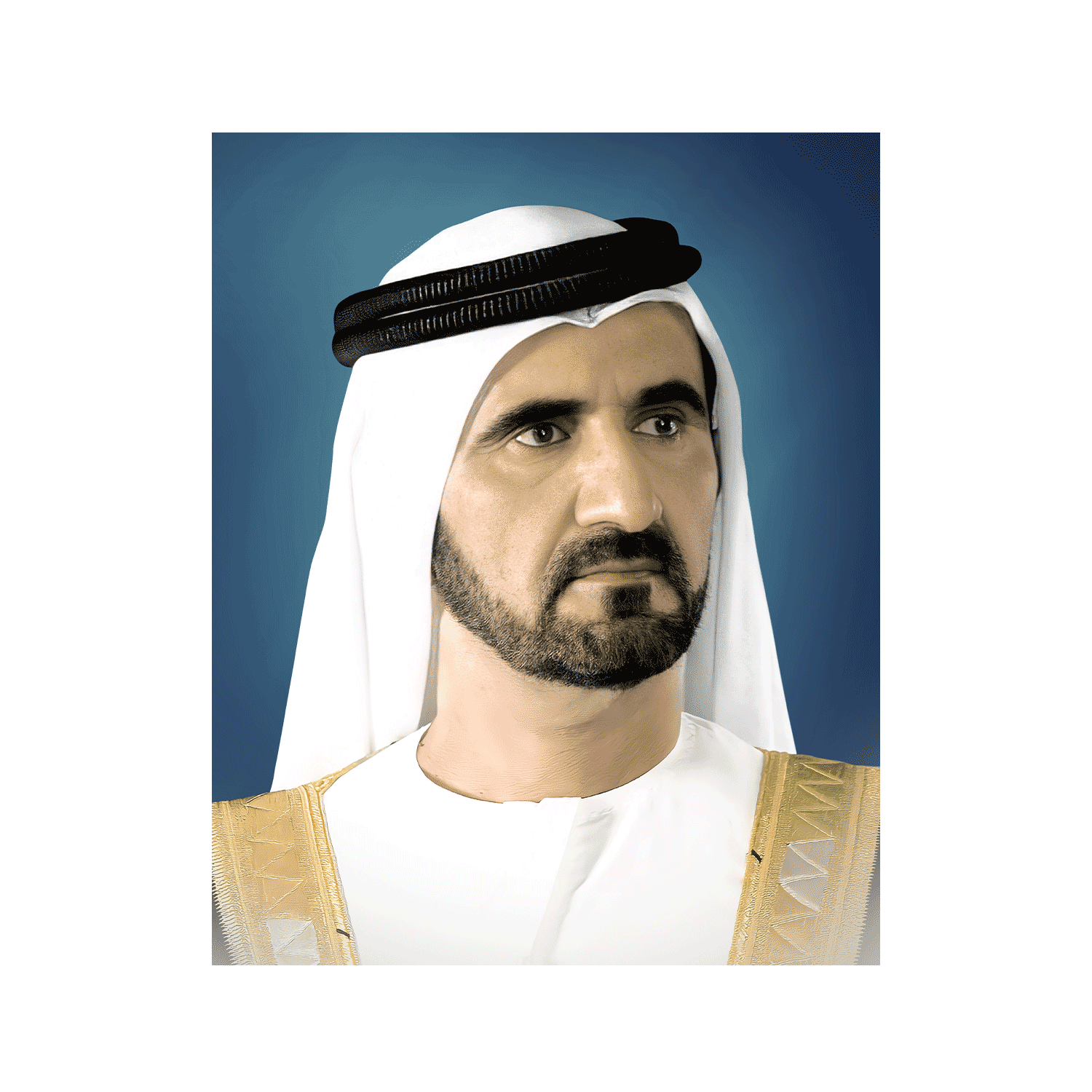 Official Portrait of His Highness Sheikh Mohammed bin Rashid Al Maktoum ...