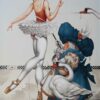 Girl and swan
