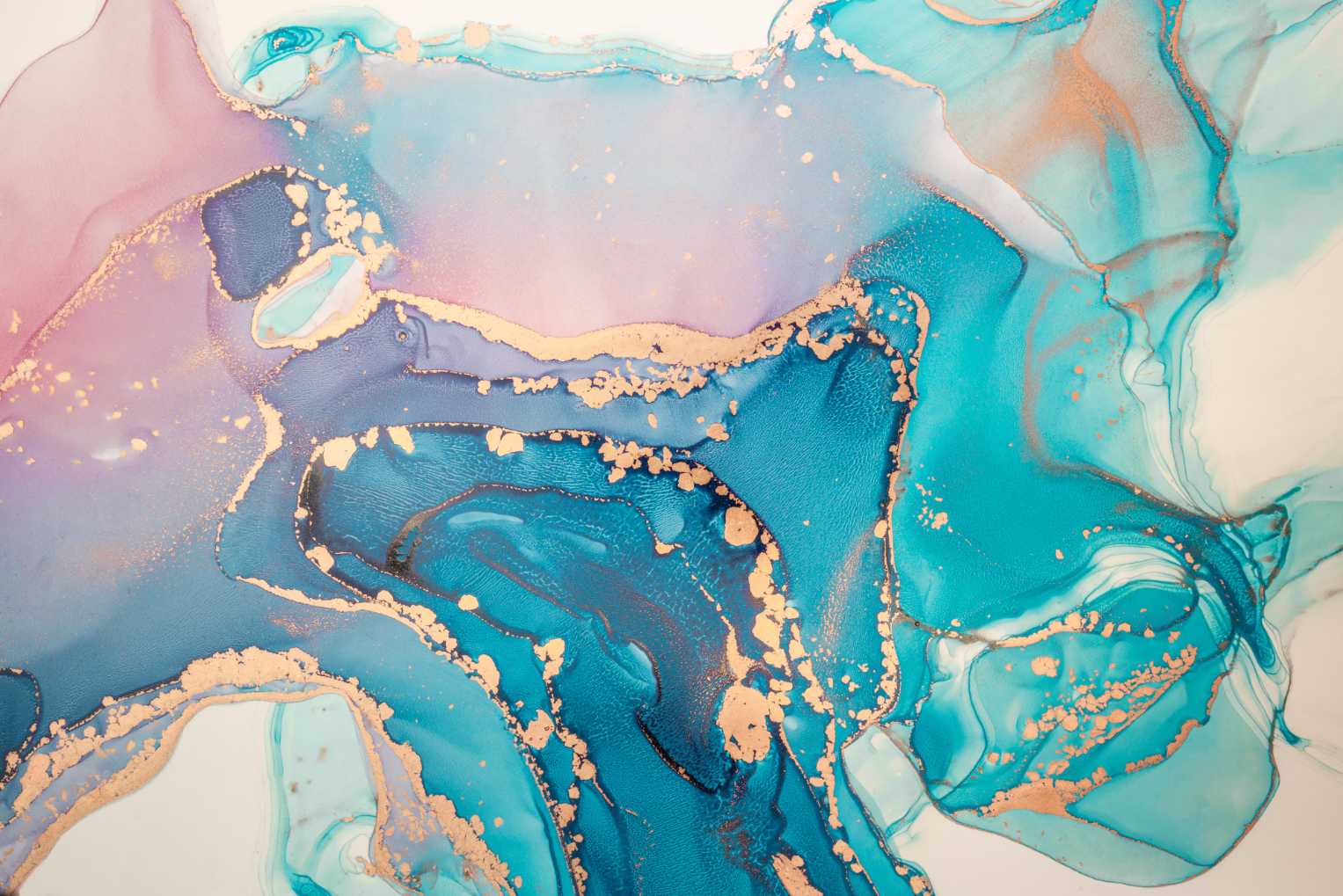 Abstract Fluid Print - ArtSmiley