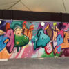 Abudhabi tittle - Graffiti style wall art