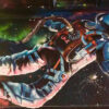 Astronaut in the space - Graffiti wall art