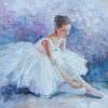Ballerina in a lush