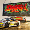 Car race - graffiti art