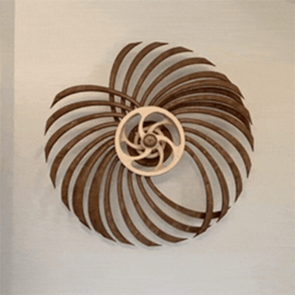 Design Circle Waves Sculpture