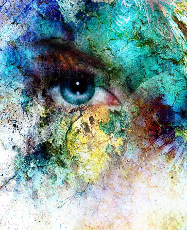 Eye Abstract Print - ArtSmiley