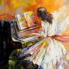Girl Playing Piano