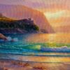 Gloaming ocean