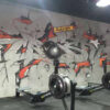Gym graffiti art
