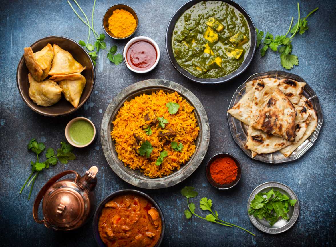 Indian Dishes Photography Print - ArtSmiley