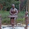 Mother with her Children