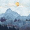 Mountains with Trees