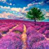Purple Landscape