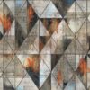 Red Gold Lattice Tiles