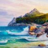 Rocks on the shore