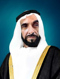 His Highness Sheikh Zayed bin Sultan Al Nahyan