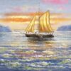 Ship in the sea