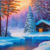 Snow Outside House