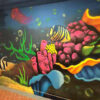 Underwater sea life - Graffiti wall art