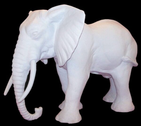 White Elephant Sculpture