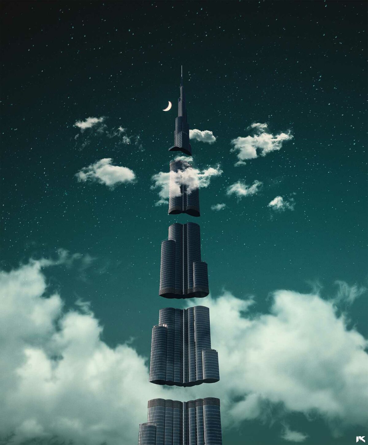 Beyond the clouds