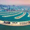 Aerial View on Palm Jumeira Island