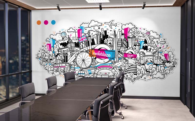 Maintaining Mural Paintings in B2B Spaces: Tips for Long-Lasting Impressions