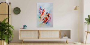 Diving into the Art World of Abstract Colorful Painting