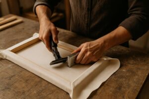 How to stretch a canvas | Tips for artists and beginners