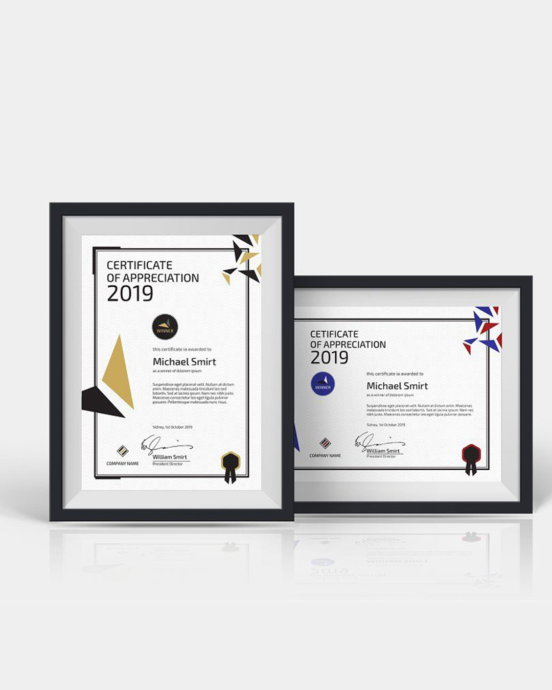 Certificates Frame